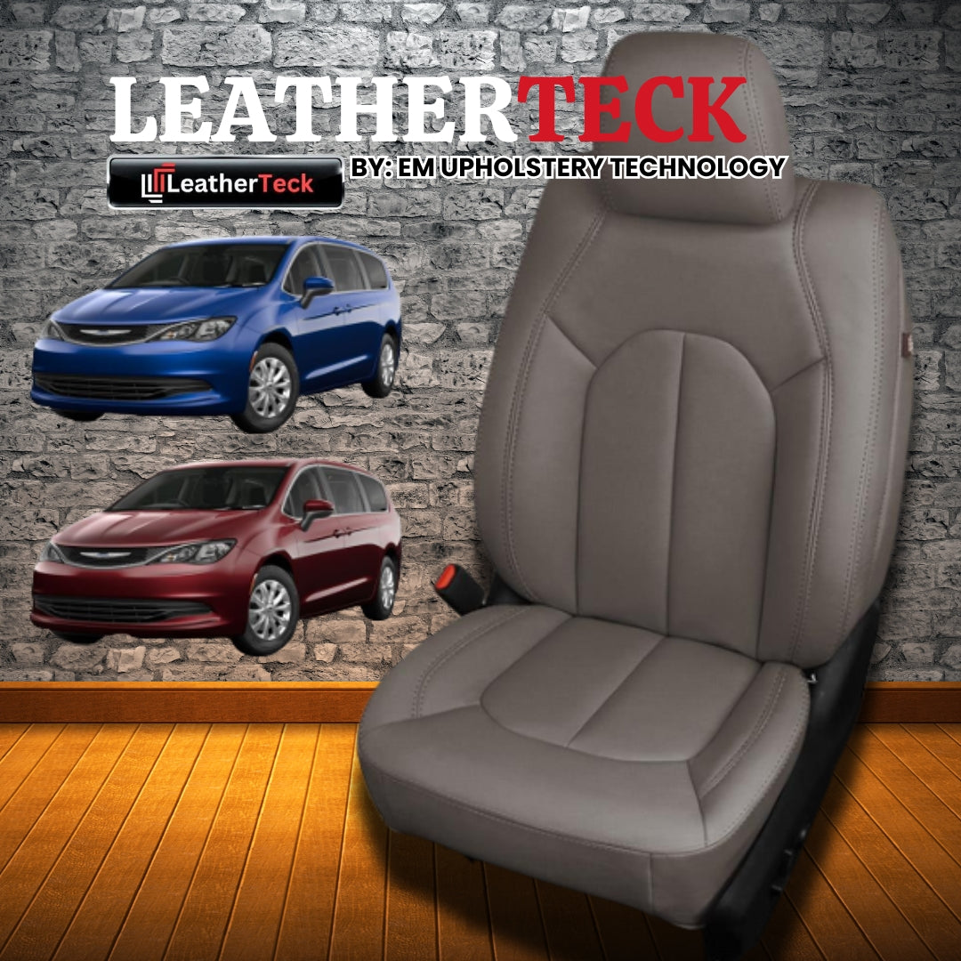 Katzkin Leather Seat Covers for 2017 - 2025 Chrysler Pacifica F1309-106