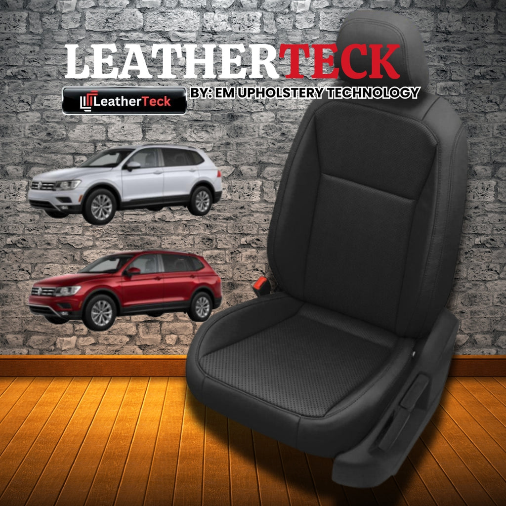 Katzkin Leather Seat Covers for 2018 - 2024 Volkswagen Tiguan F1240-100