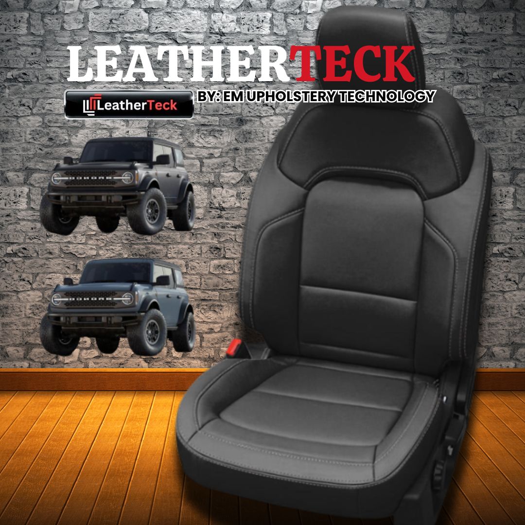 Katzkin Leather Seat Covers for 2021 - 2025 Ford Bronco F1420-100