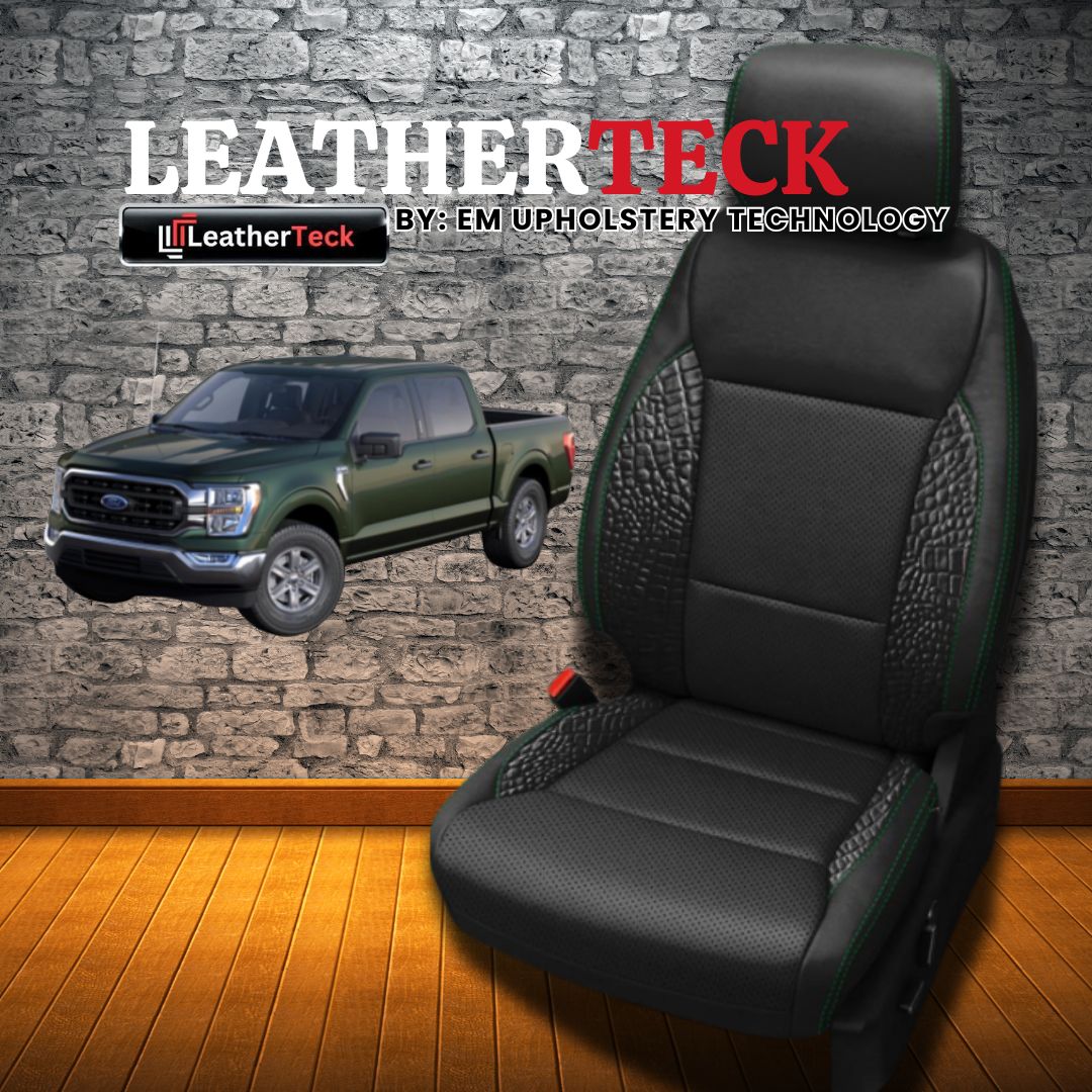 Katzkin Leather Seat Covers for 2021 - 2025 Ford F-150 K2674-100