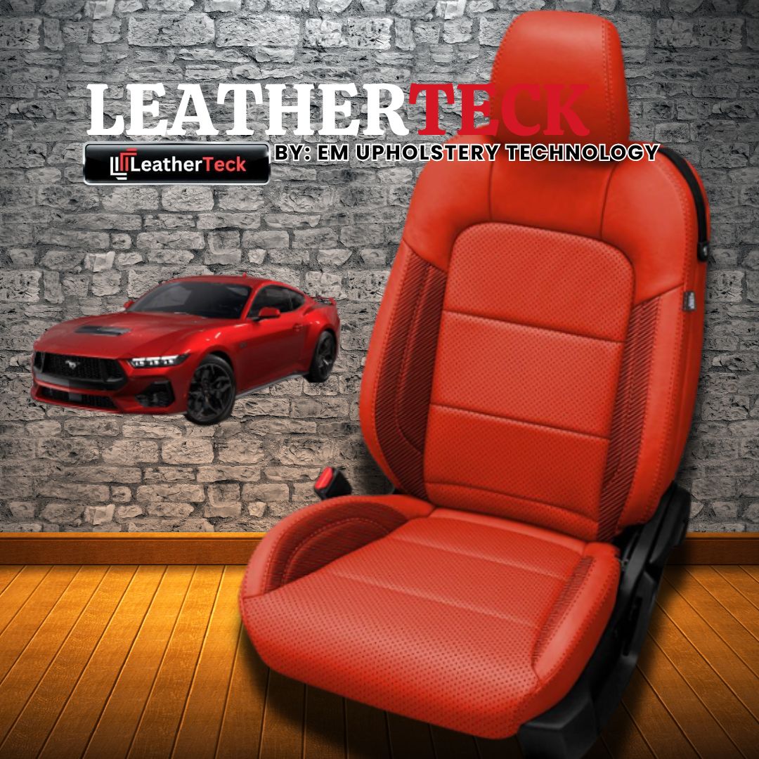 Katzkin Leather Seat Covers for 2024 - 2025 Ford Mustang K3526-240