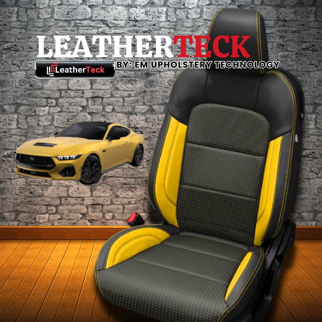 Katzkin Leather Seat Covers for 2024 - 2025 Ford Mustang K3529-100