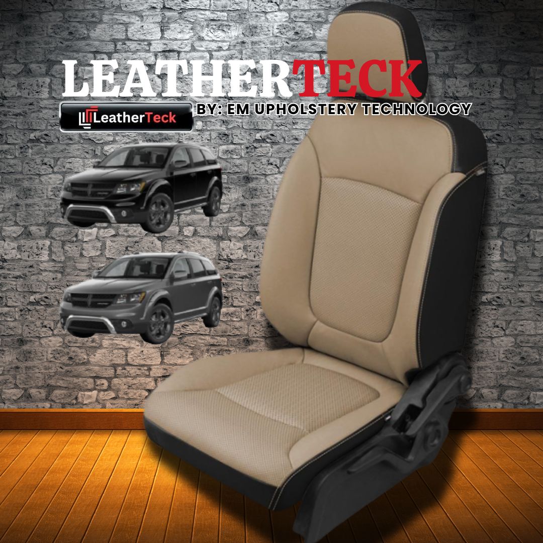 Katzkin Leather Seat Covers for 2011 - 2021 Dodge Journey K1036-100