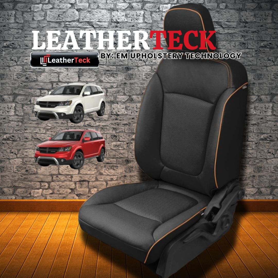 Katzkin Leather Seat Covers for 2011 - 2021 Dodge Journey K1034-100