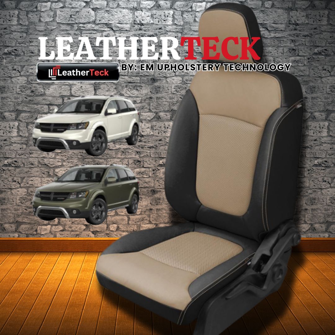 Katzkin Leather Seat Covers for 2011 - 2021 Dodge Journey K1035-100
