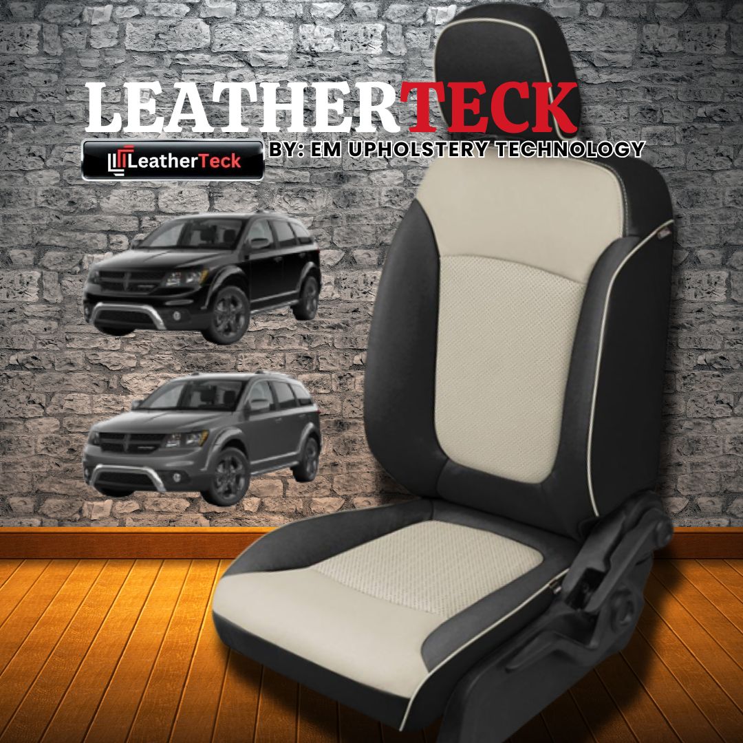 Katzkin Leather Seat Covers for 2011 - 2021 Dodge Journey K1038-100