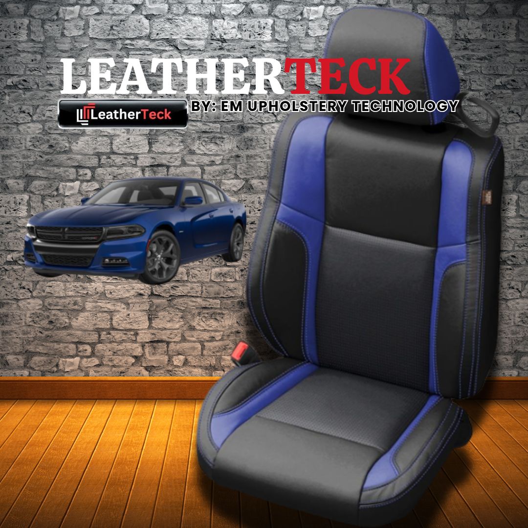 Katzkin Leather Seat Covers for 2015 - 2023 Dodge Charger K387-100