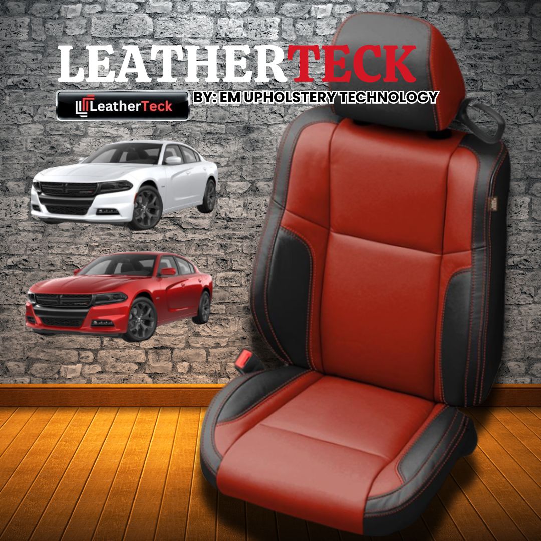 Katzkin Leather Seat Covers for 2015 - 2023 Dodge Charger K390-100