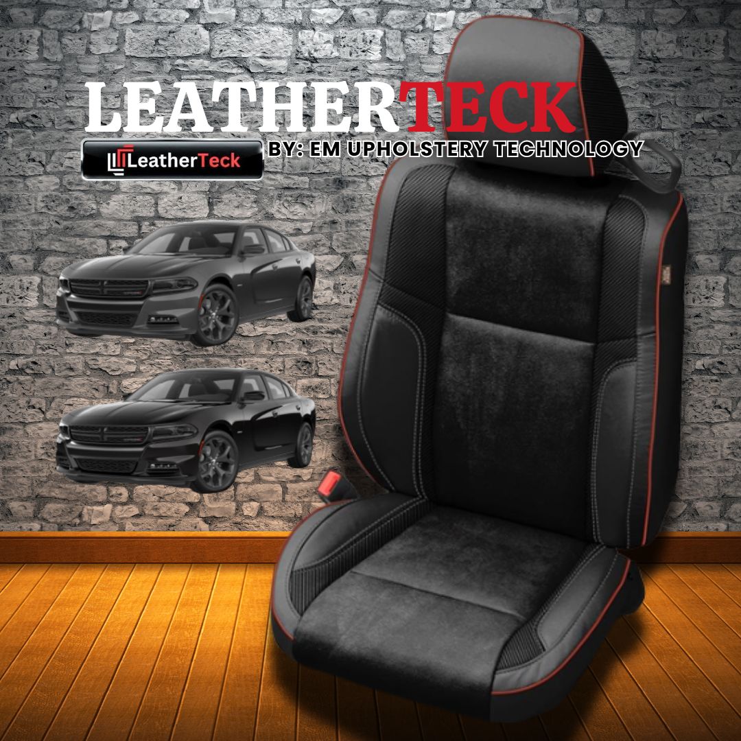 Katzkin Leather Seat Covers for 2015 - 2023 Dodge Charger K391-100