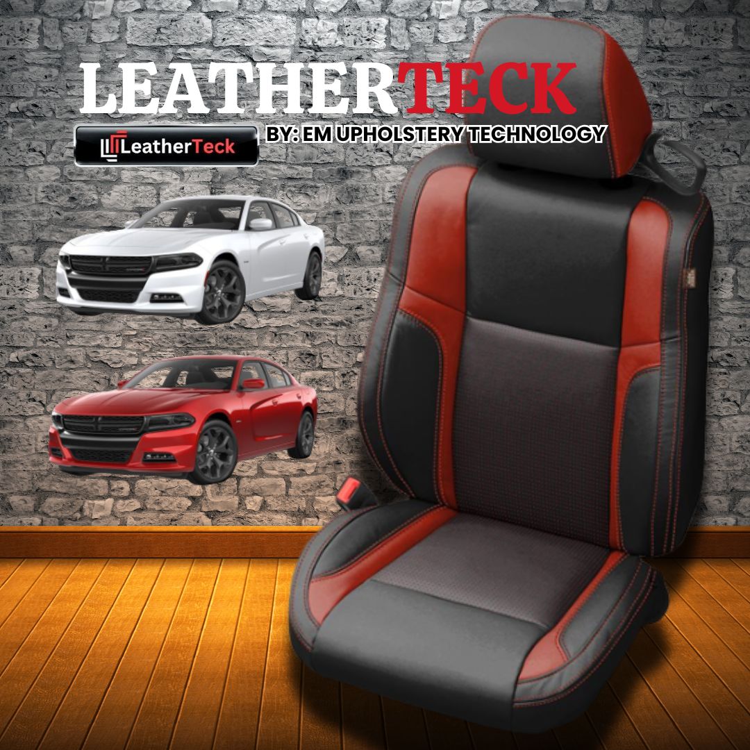 Katzkin Leather Seat Covers for 2015 - 2023 Dodge Charger K384-100