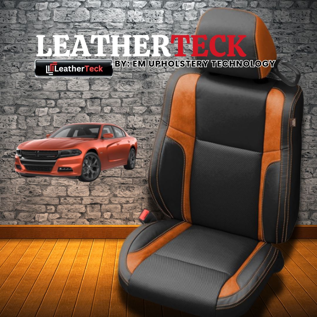 Katzkin Leather Seat Covers for 2015 - 2023 Dodge Charger K1310-100