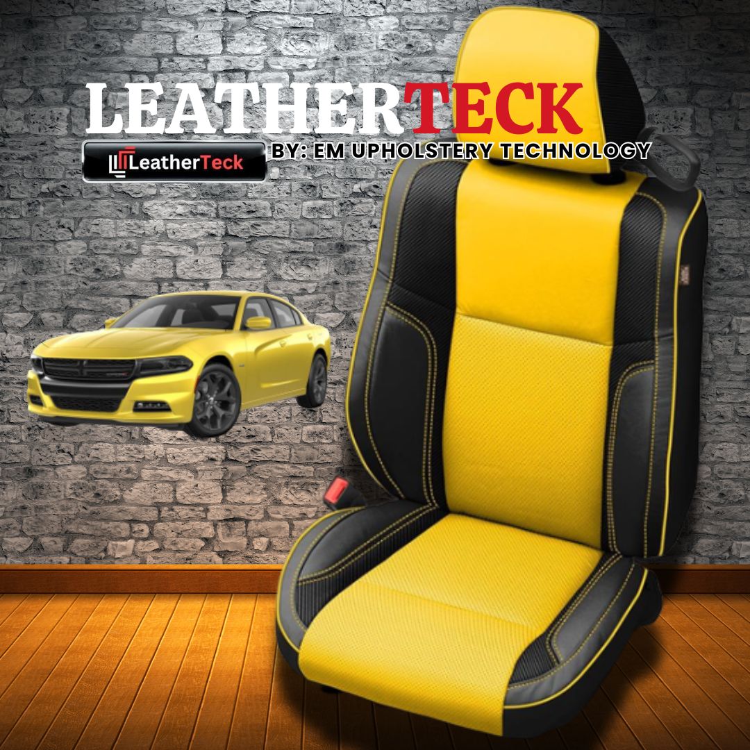 Katzkin Leather Seat Covers for 2015 - 2023 Dodge Charger K1311-100