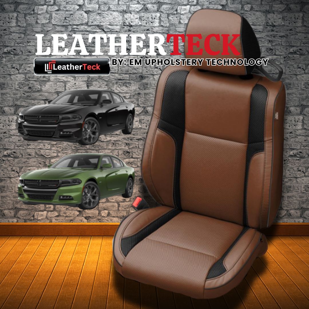 Katzkin Leather Seat Covers for 2015 - 2023 Dodge Charger K1310-222