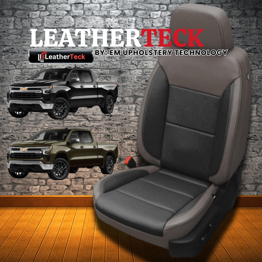 Katzkin Leather Seat Covers for 2023 - 2025 Chevrolet Silverado K3229-125