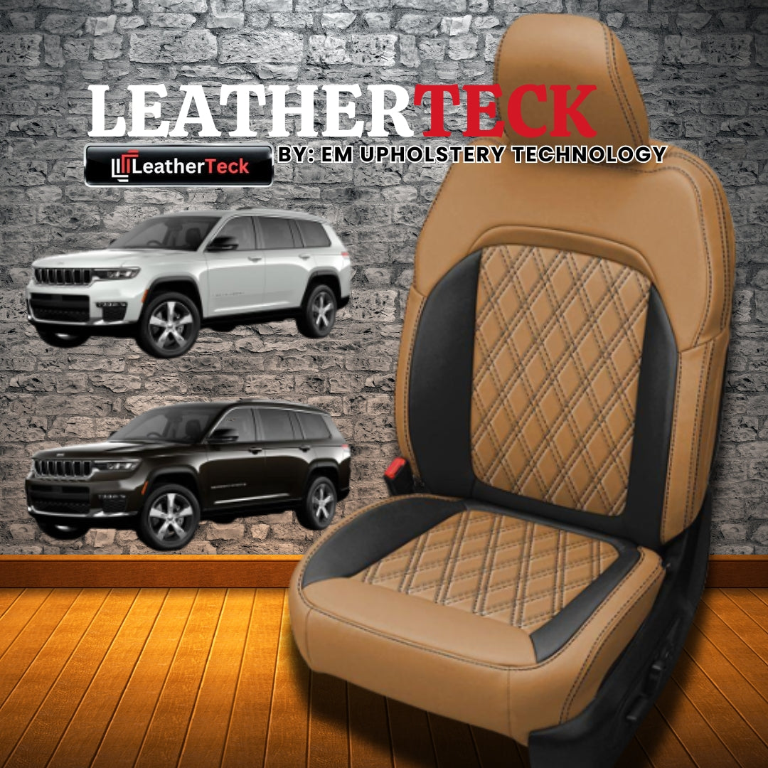 Katzkin Leather Seat Covers for 2022 - 2025 Jeep Grand Cherokee K2953-138