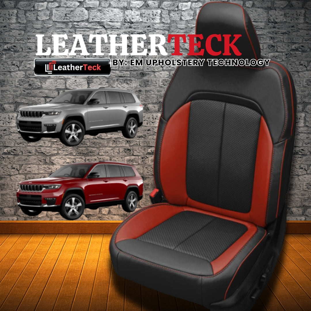 Katzkin Leather Seat Covers for 2022 - 2025 Jeep Grand Cherokee K2835-100