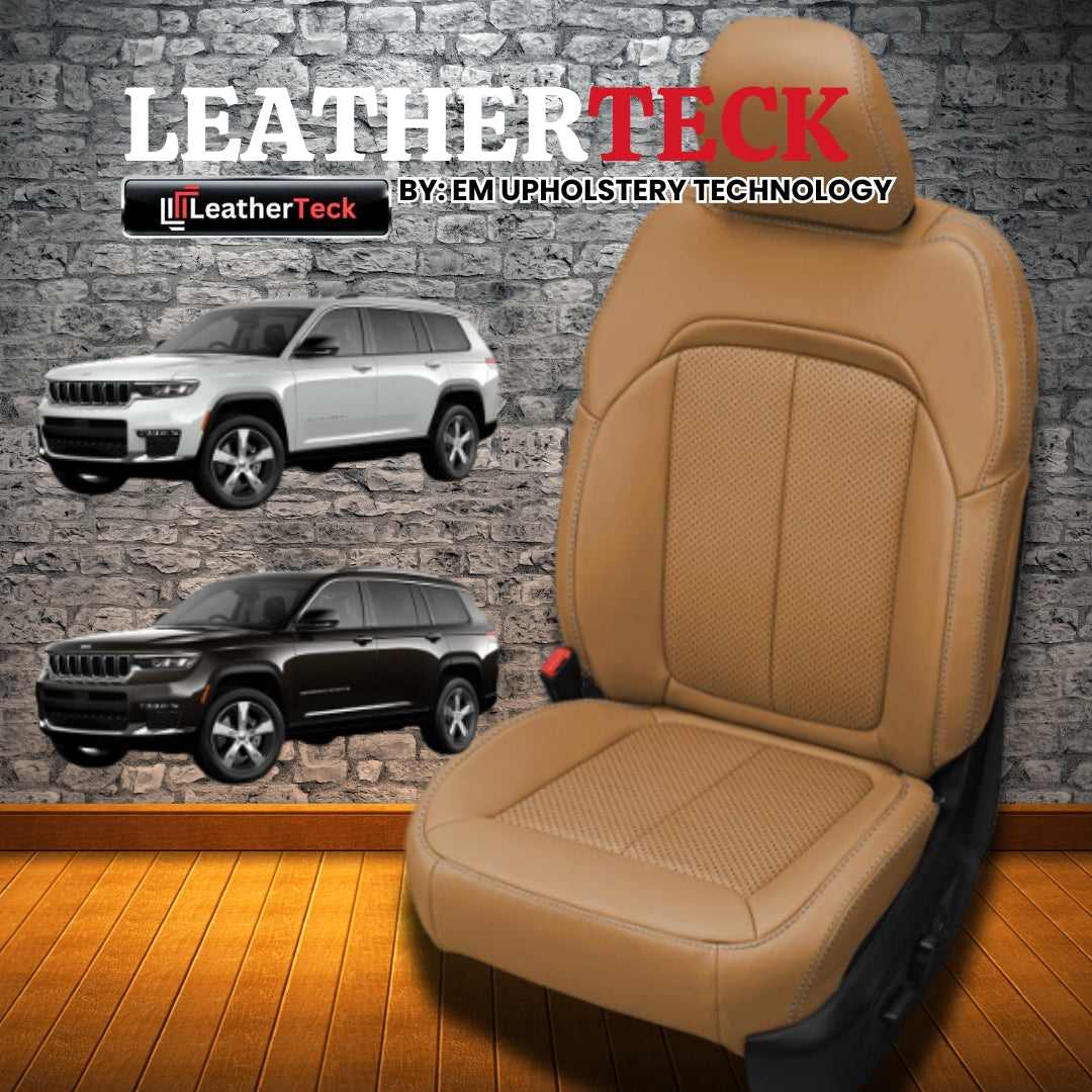 Katzkin Leather Seat Covers for 2022 - 2025 Jeep Grand Cherokee K2830-138