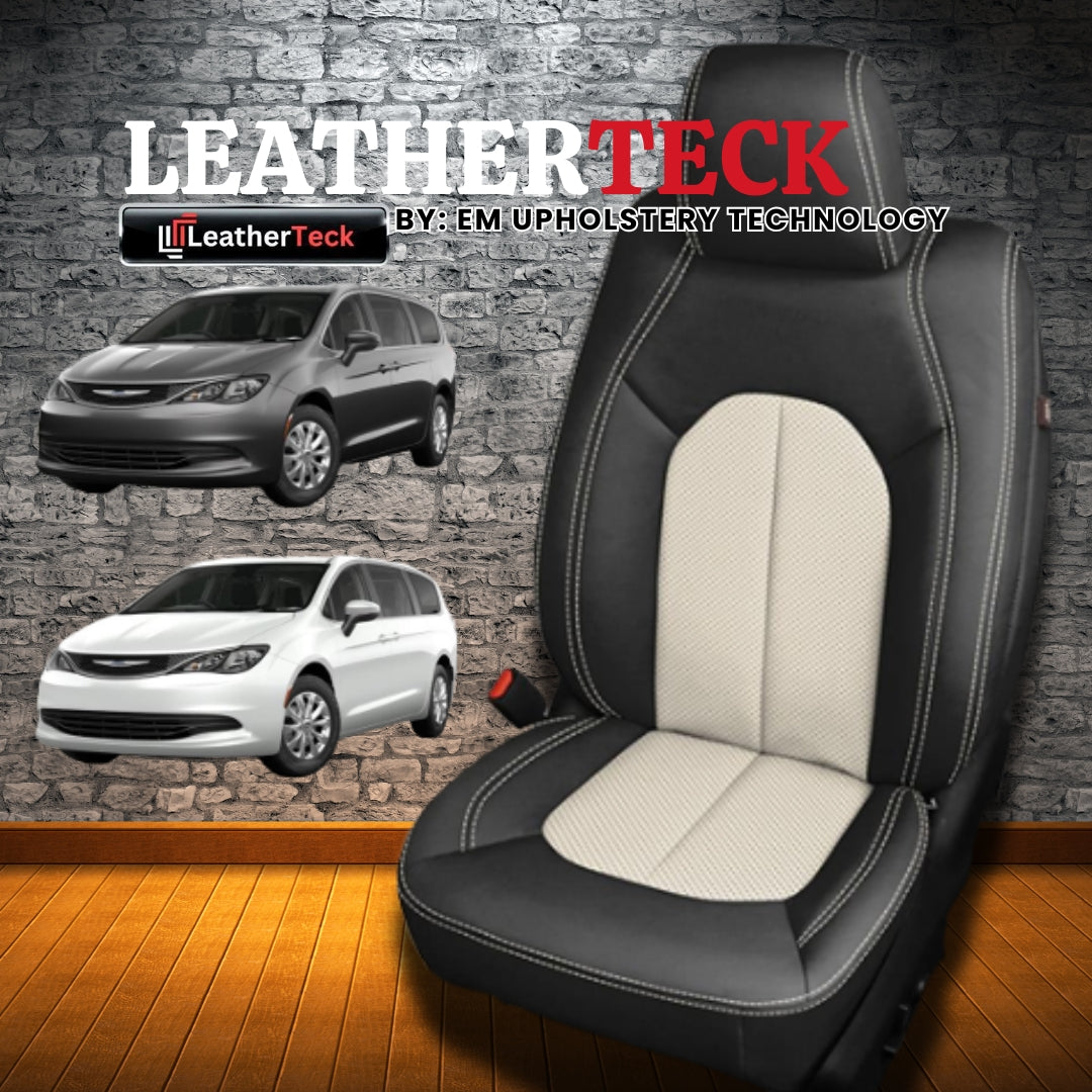 Katzkin Leather Seat Covers for 2020 - 2025 Chrysler Voyager K2338-100