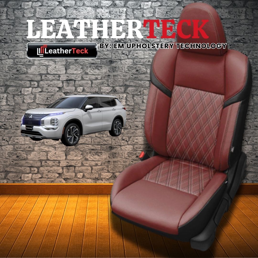 Katzkin Leather Seat Covers for 2022 - 2025 Mitsubishi Outlander K3117-100