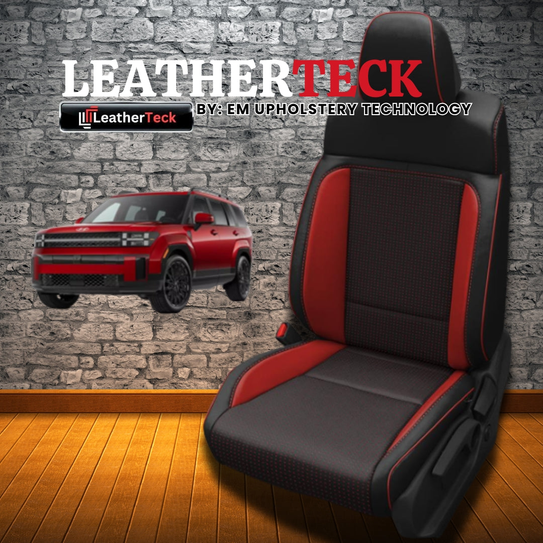Katzkin Leather Seat Covers for 2024 - 2025 Hyundai Santa Fe K3996-100