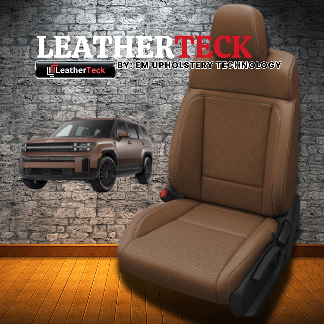 Katzkin Leather Seat Covers for 2024 - 2025 Hyundai Santa Fe K3994-276