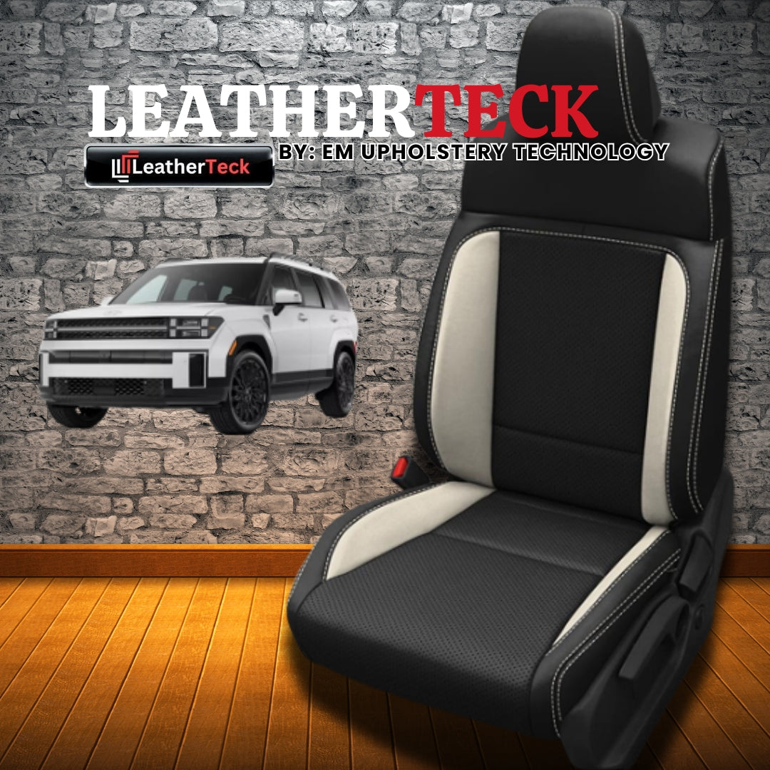 Katzkin Leather Seat Covers for 2024 - 2025 Hyundai Santa Fe K3995-100