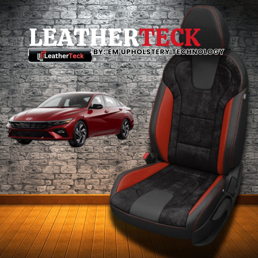 Katzkin Leather Seat Covers for 2024 - 2025 Hyundai Elantra K3779-100