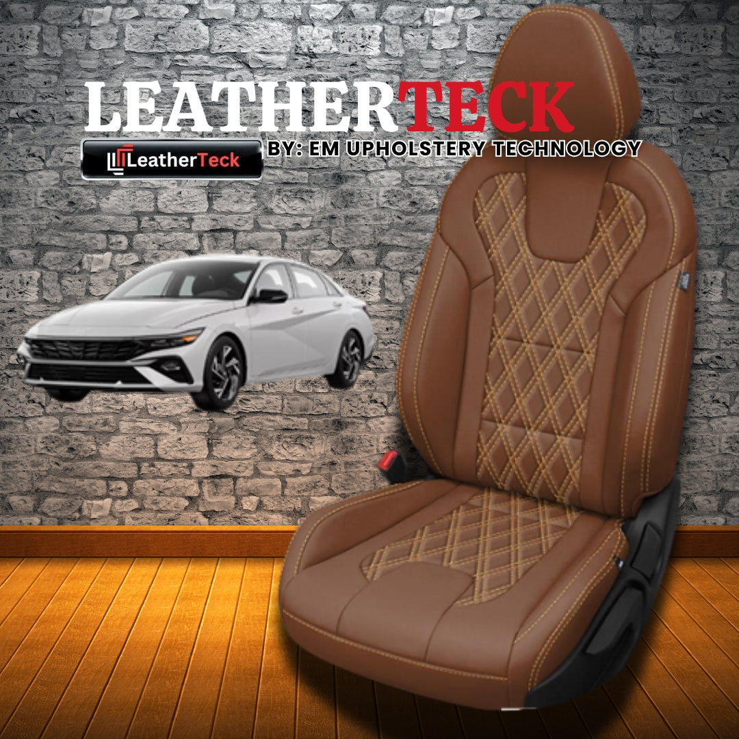 Katzkin Leather Seat Covers for 2024 - 2025 Hyundai Elantra K3644-222