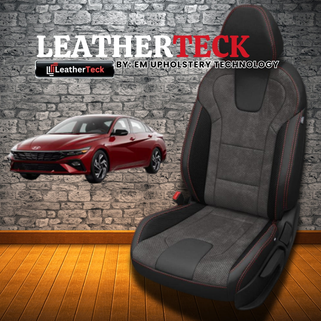 Katzkin Leather Seat Covers for 2024 - 2025 Hyundai Elantra K3778-100