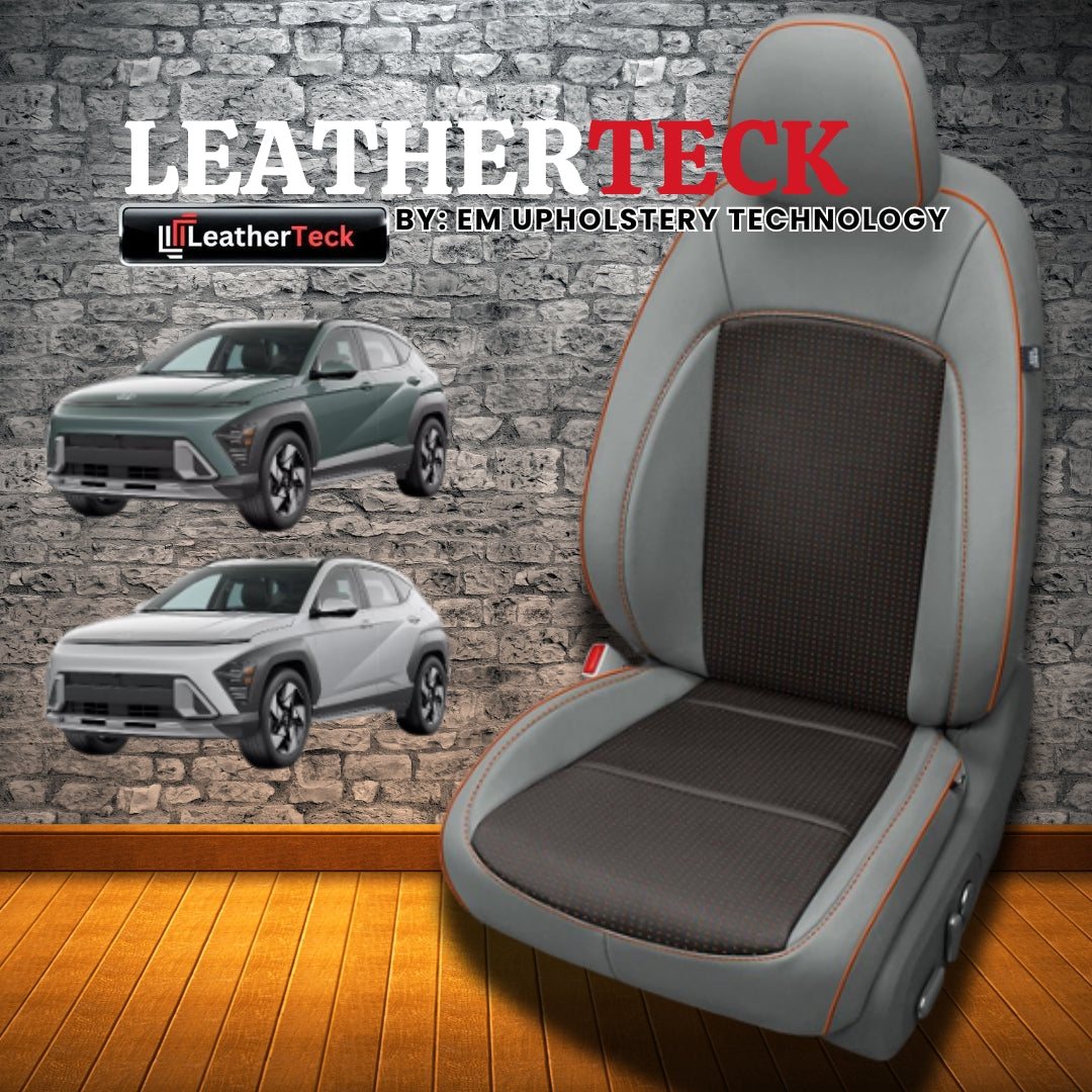 Katzkin Leather Seat Covers for 2024 - 2025 Hyundai Kona K3981-128