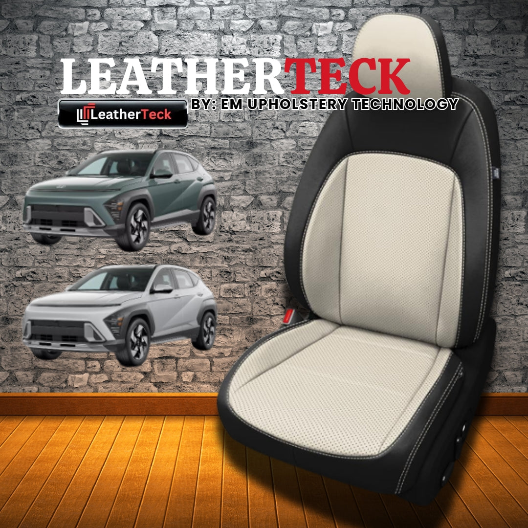 Katzkin Leather Seat Covers for 2024 - 2025 Hyundai Kona K3971-100