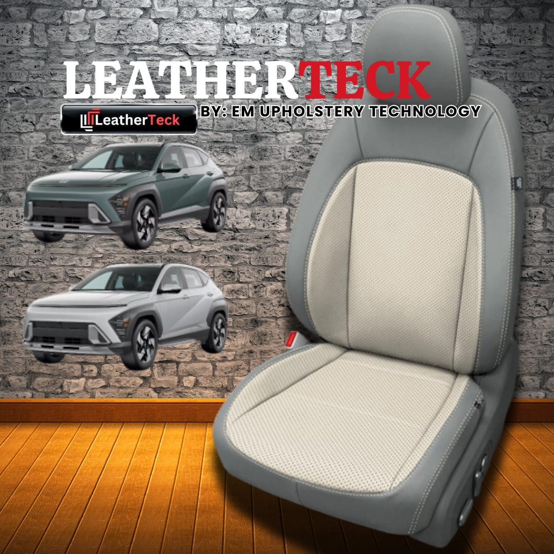 Katzkin Leather Seat Covers for 2024 - 2025 Hyundai Kona K3980-128