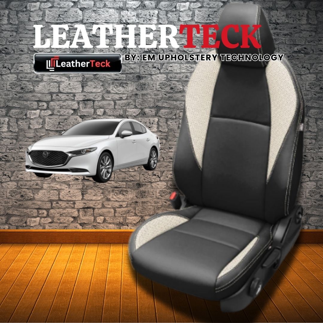 Katzkin Leather Seat Covers for 2019 - 2025 Mazda 3 K2252-100