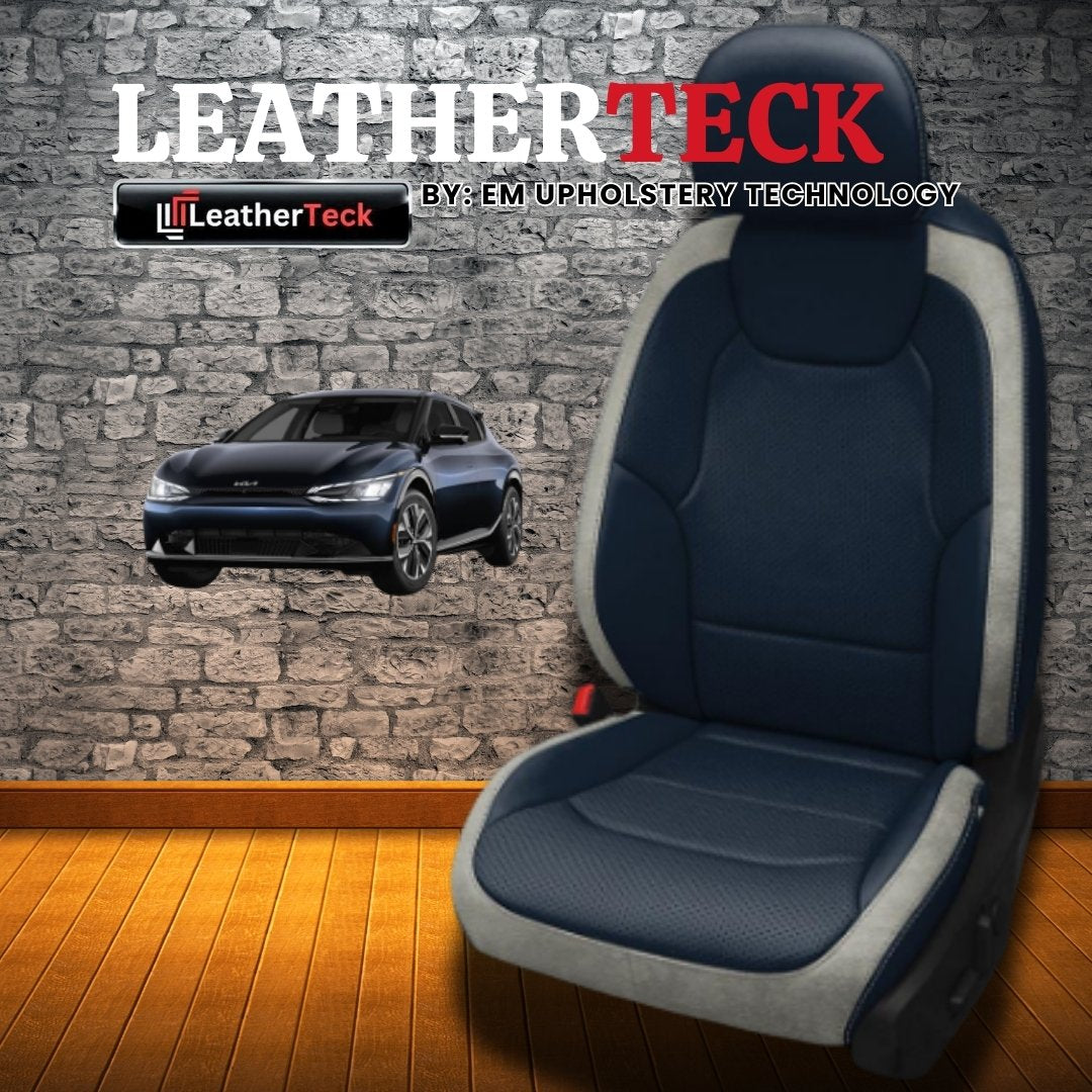 Katzkin Leather Seat Covers for 2024 - 2025 Kia EV6 K3603-284