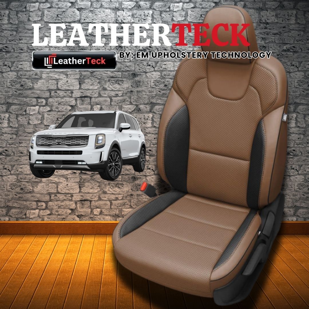 Katzkin Leather Seat Covers for 2023 - 2025 Kia Telluride K2384-276
