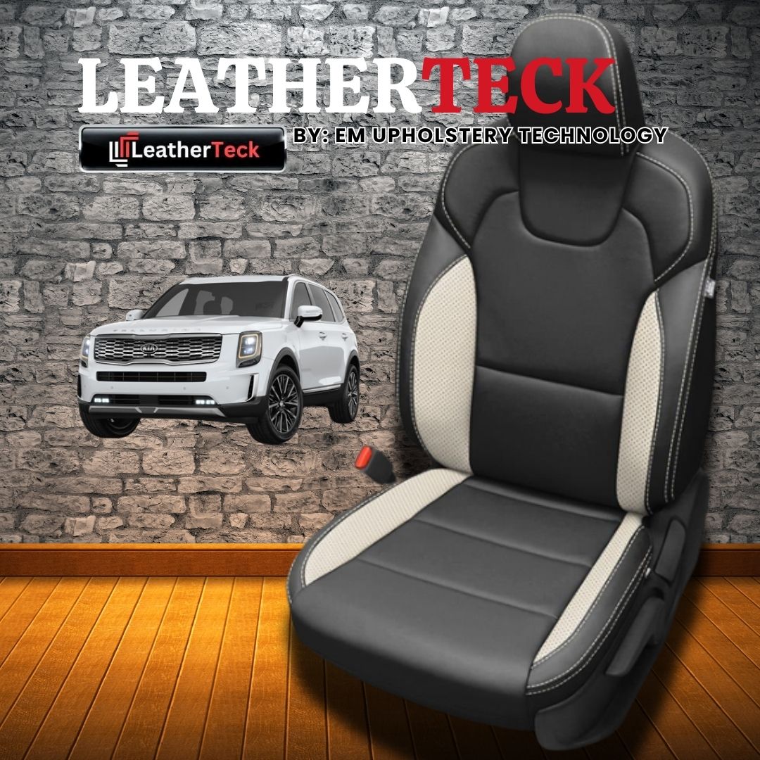 Katzkin Leather Seat Covers for 2023 - 2025 Kia Telluride K2383-100