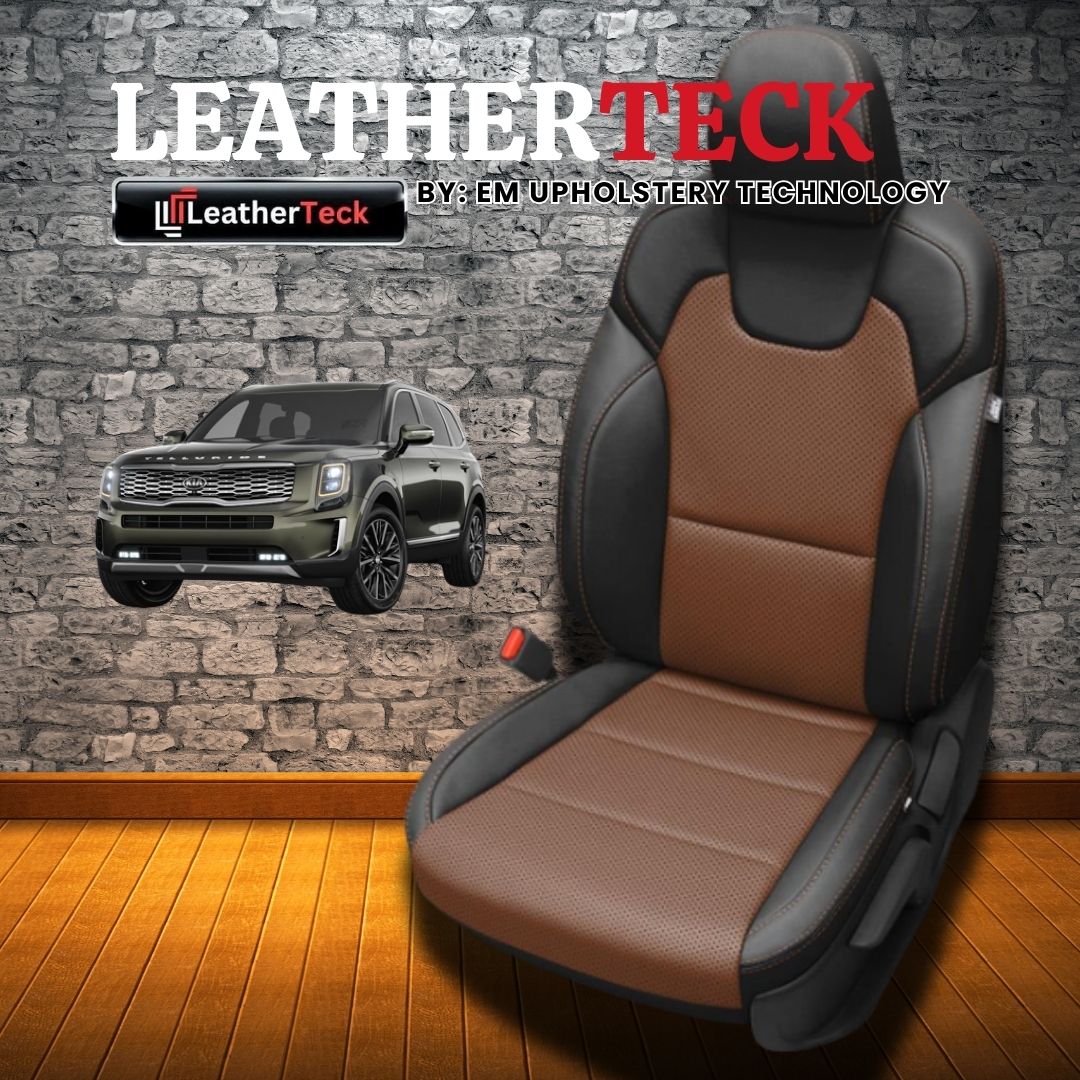 Katzkin Leather Seat Covers for 2023 - 2025 Kia Telluride K2386-100