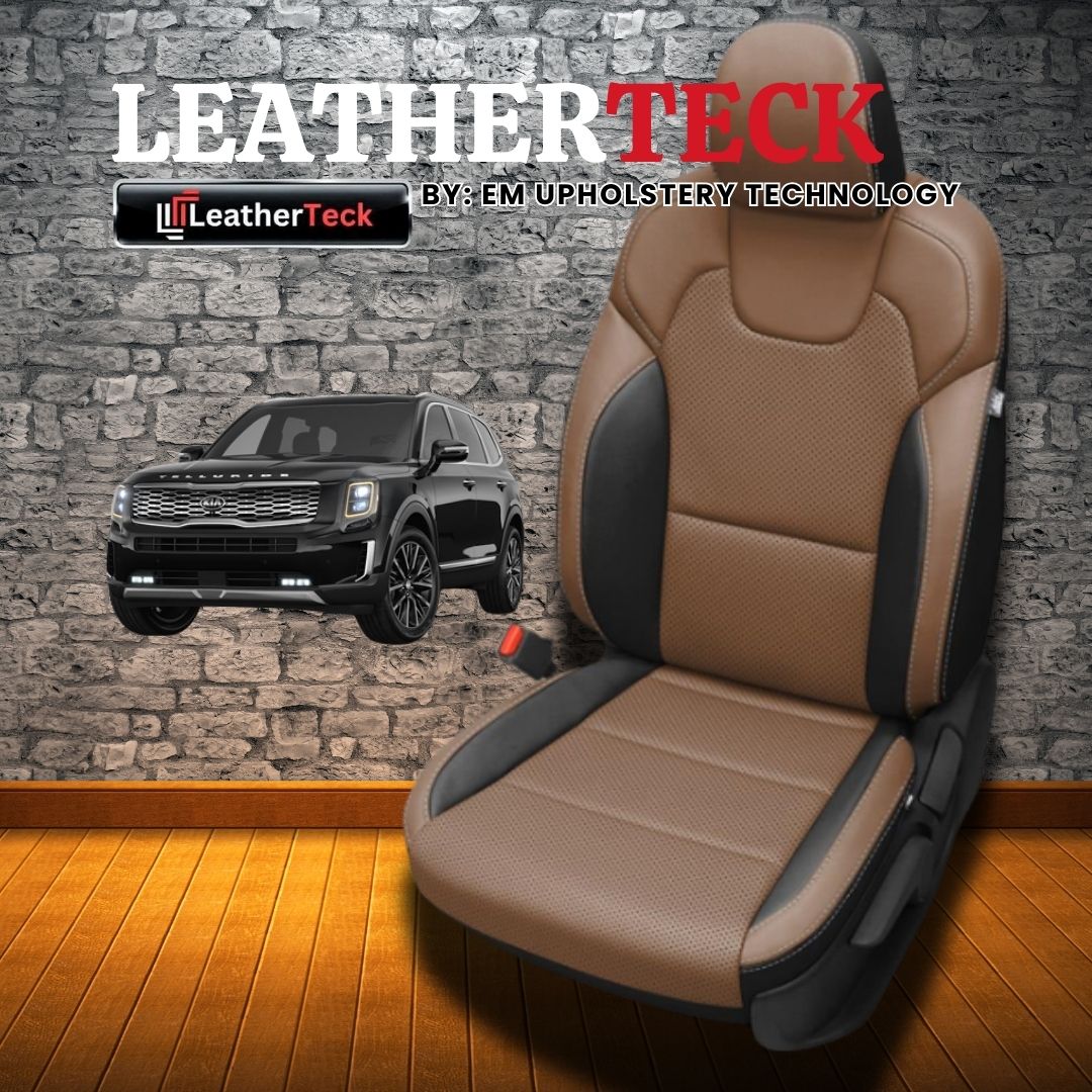 Katzkin Leather Seat Covers for 2023 - 2025 Kia Telluride K2385-100