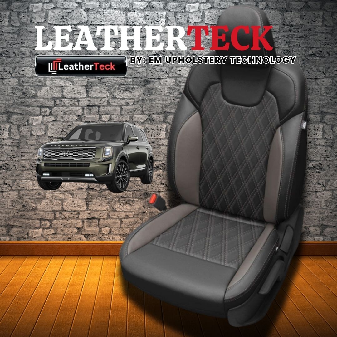 Katzkin Leather Seat Covers for 2023 - 2025 Kia Telluride K2548-100