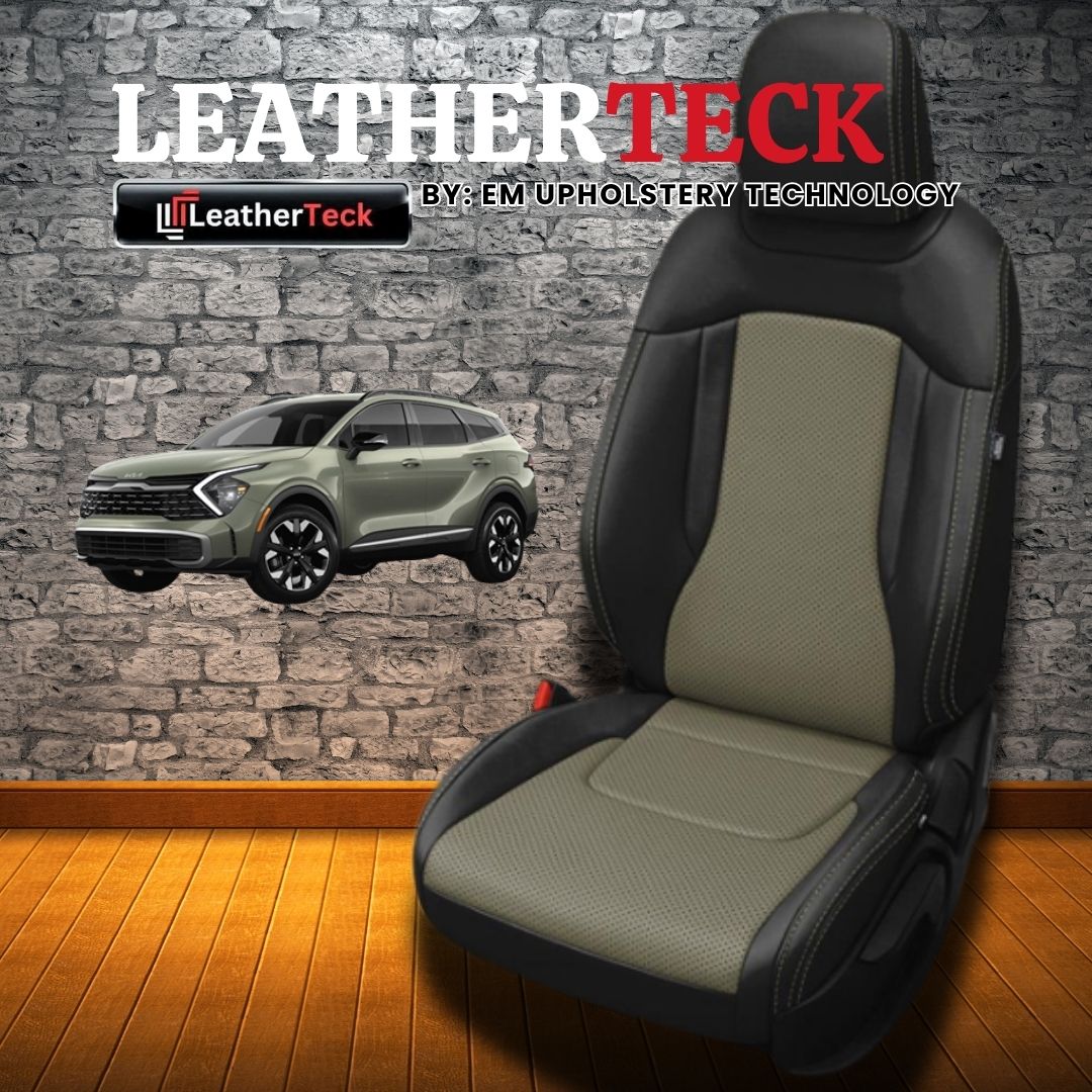 Katzkin Leather Seat Covers for 2024 - 2025 Kia Sportage K3105-100