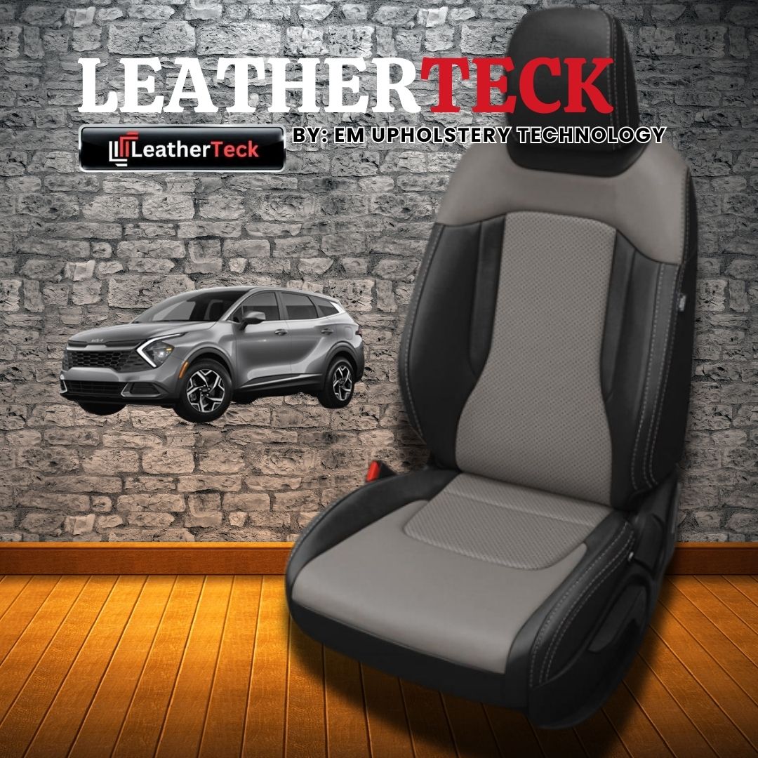 Katzkin Leather Seat Covers for 2024 - 2025 Kia Sportage K3102-100