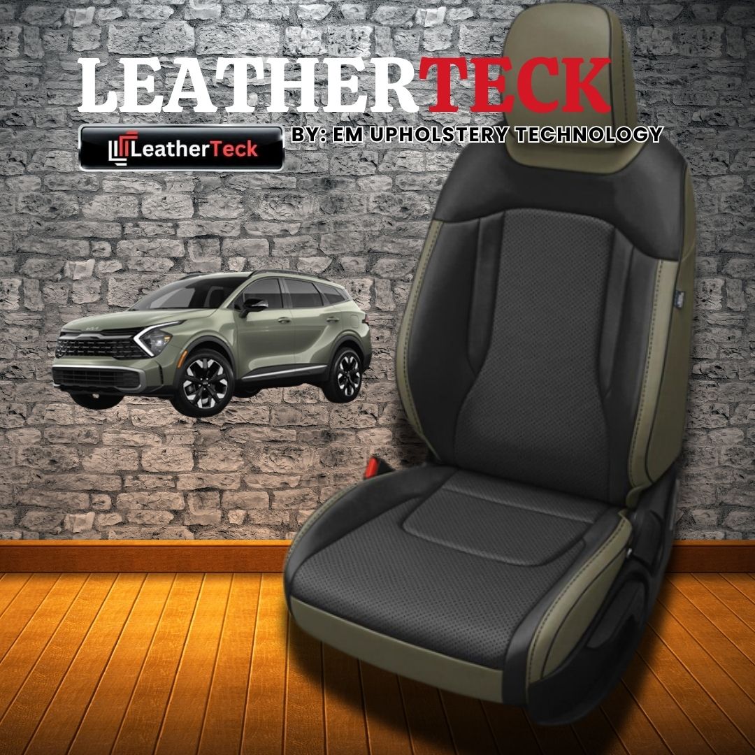Katzkin Leather Seat Covers for 2024 - 2025 Kia Sportage K3105-161