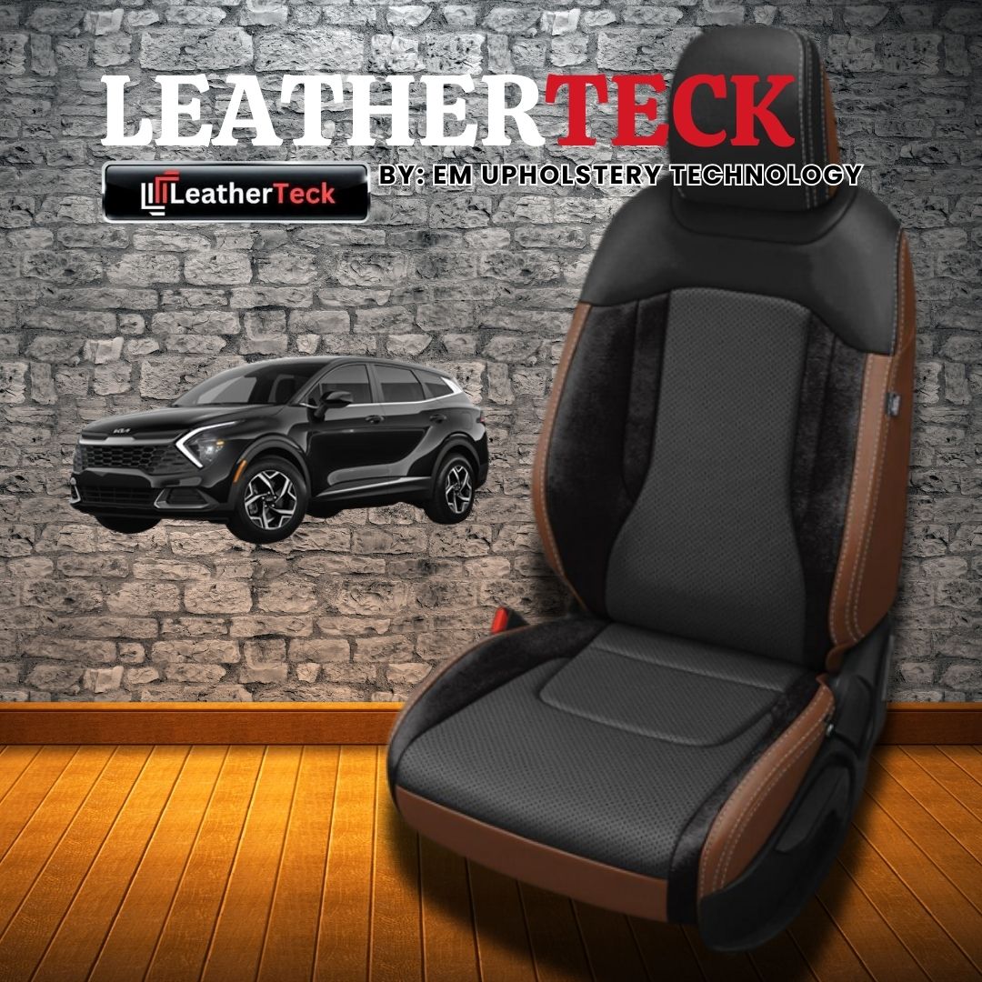 Katzkin Leather Seat Covers for 2024 - 2025 Kia Sportage K3107-222