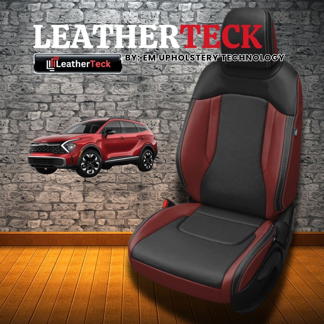 Katzkin Leather Seat Covers for 2024 - 2025 Kia Sportage K3108-136