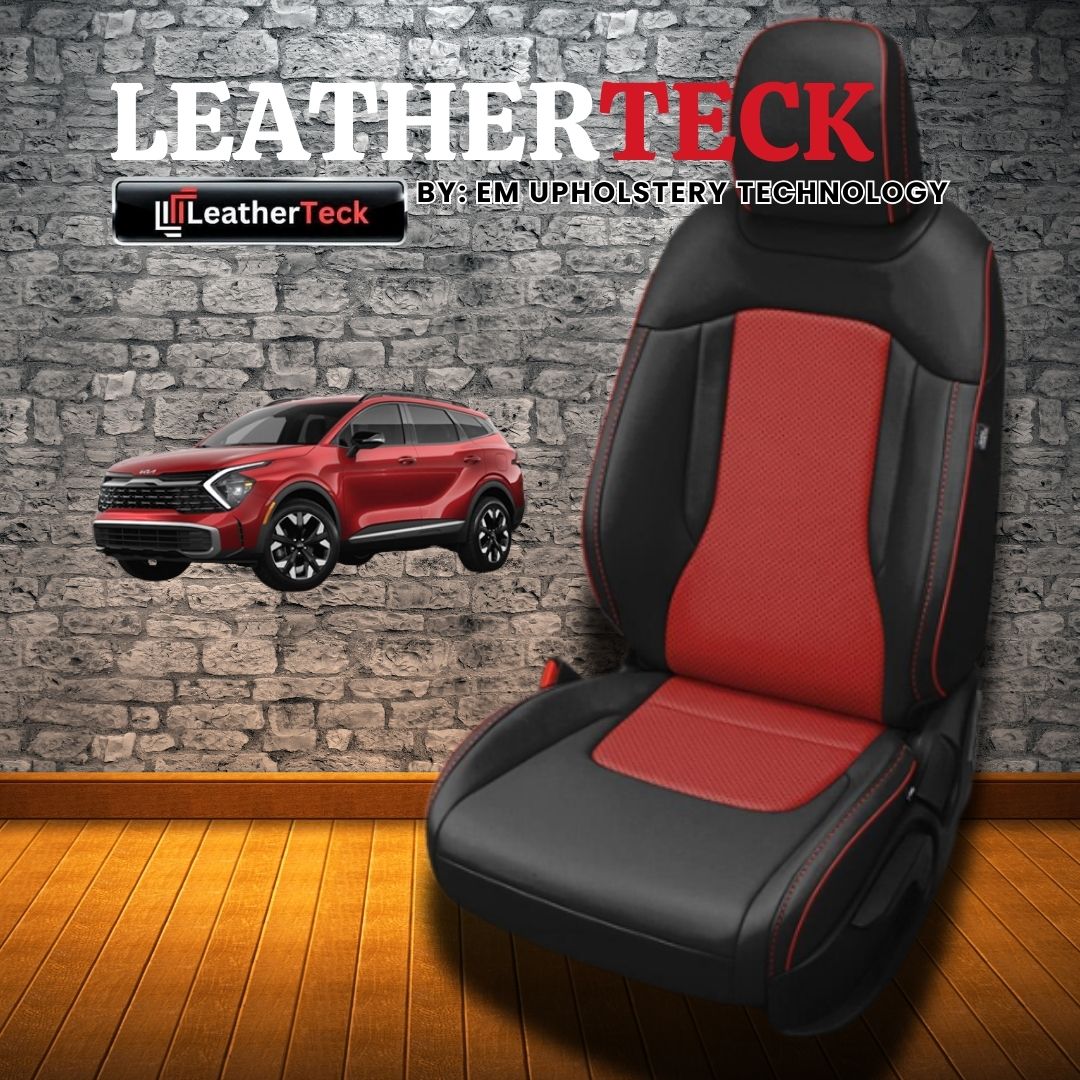 Katzkin Leather Seat Covers for 2024 - 2025 Kia Sportage K3108-100
