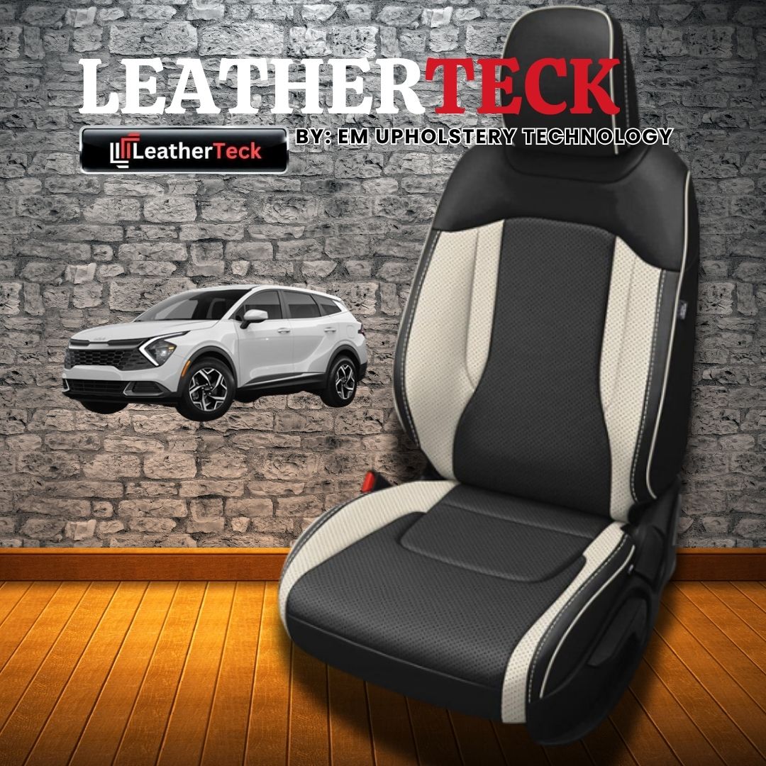 Katzkin Leather Seat Covers for 2024 - 2025 Kia Sportage K3104-100