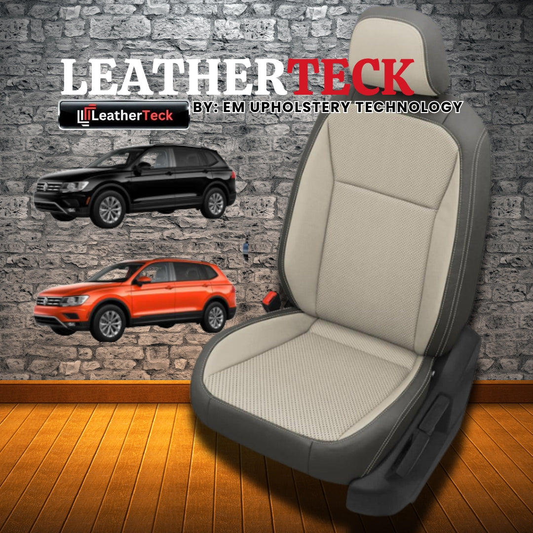Katzkin Leather Seat Covers for 2018 - 2024 Volkswagen Tiguan K1271-105