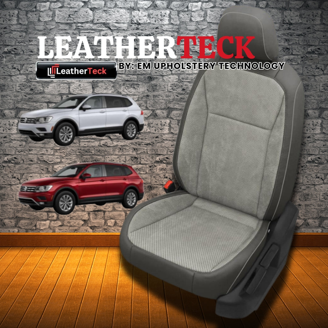 Katzkin Leather Seat Covers for 2018 - 2024 Volkswagen Tiguan K1270-105