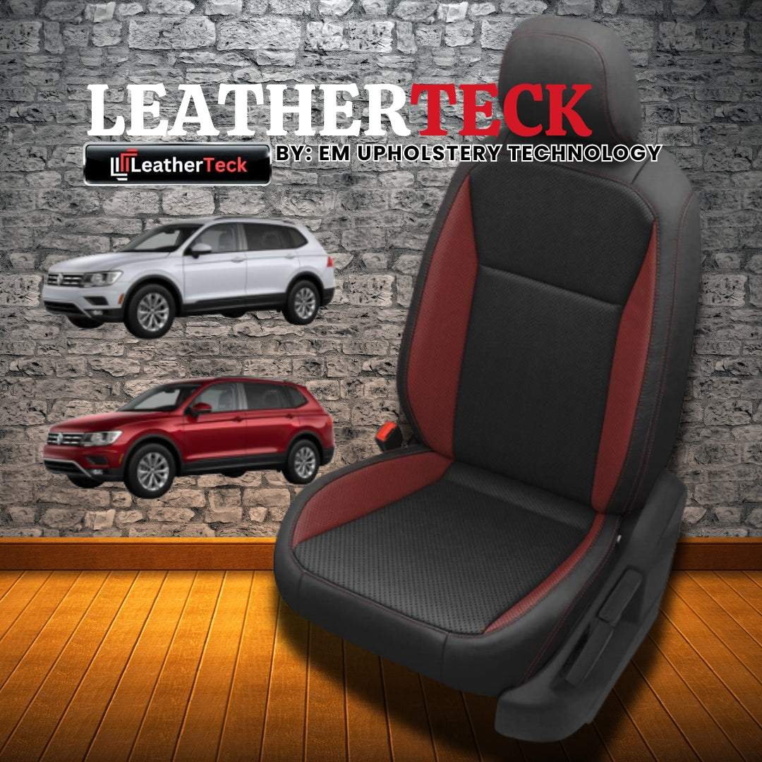 Katzkin Leather Seat Covers for 2018 - 2024 Volkswagen Tiguan K1269-100