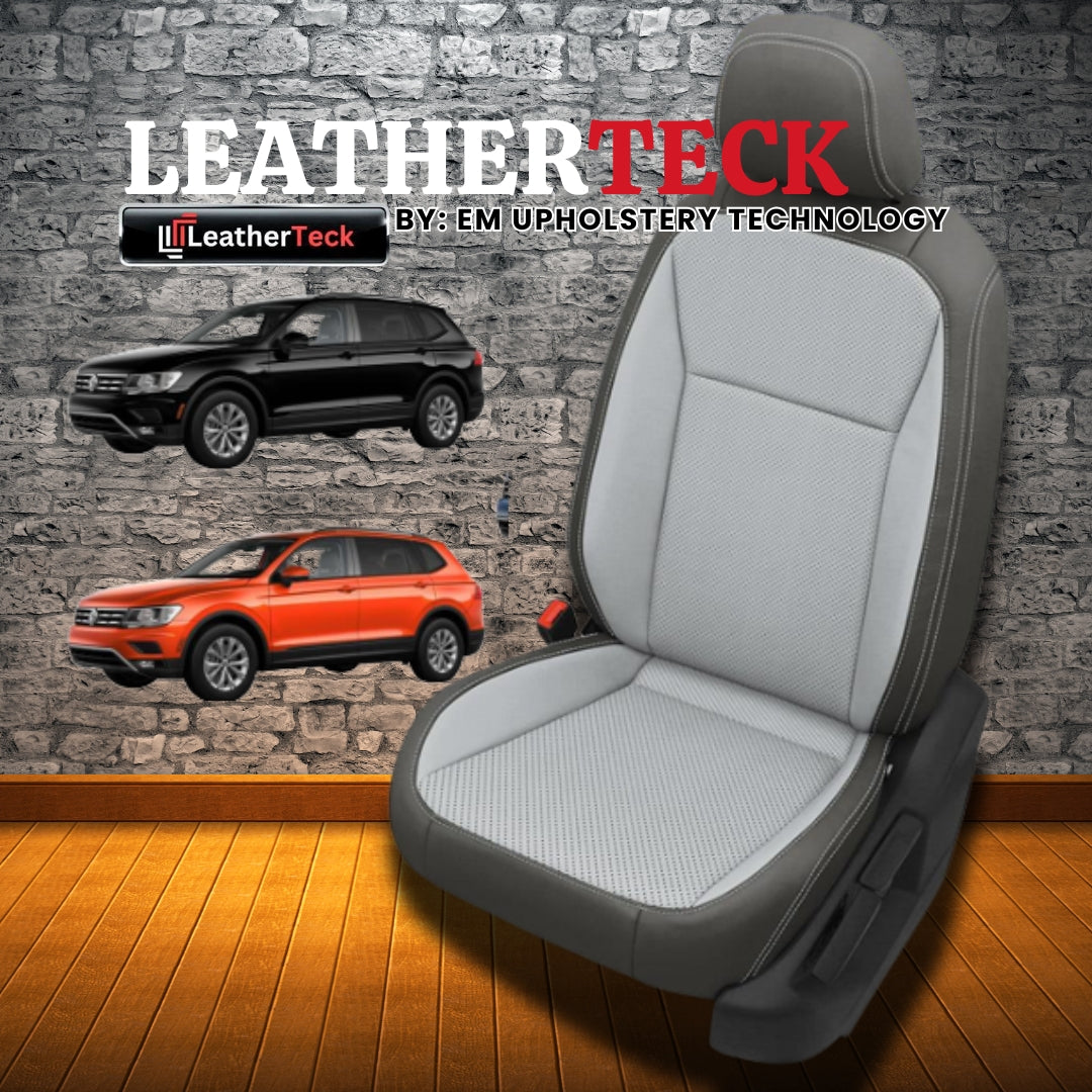 Katzkin Leather Seat Covers for 2018 - 2024 Volkswagen Tiguan K1269-105